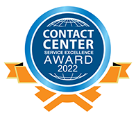 Contact Center Service Excellence Award 2022