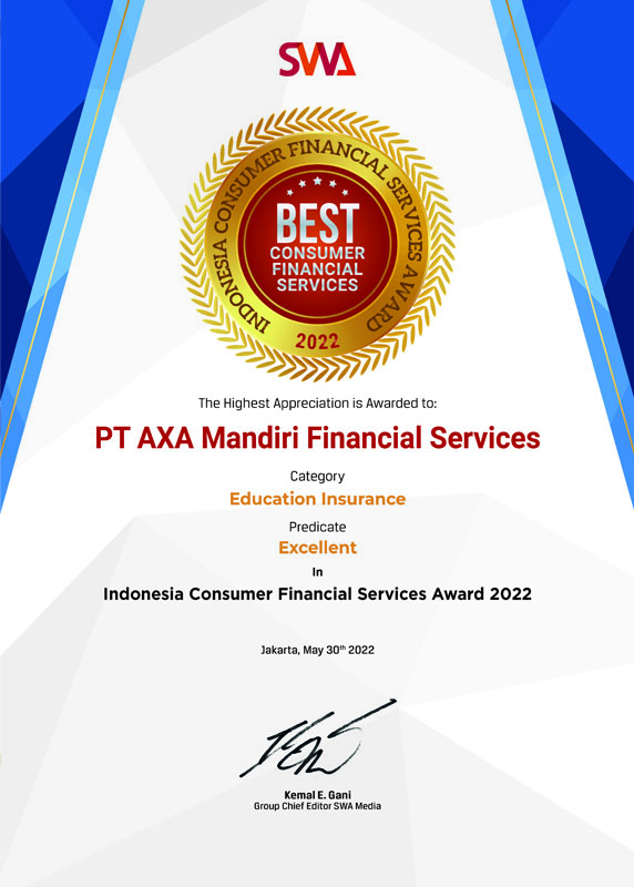 Best Consumer Financial Services Awards 2022 - Education Insurance - SWA