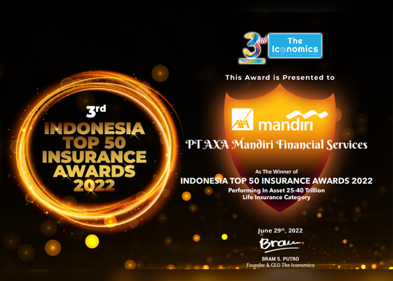 Indonesia Top 50 Insurance Awards 2022 - The Iconomics