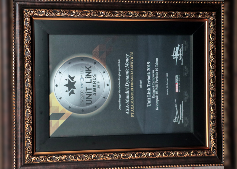 Unitlink Awards 2019 - Kategori Campuran Kelompok BUMN Periode 10 Tahun - Unitlink