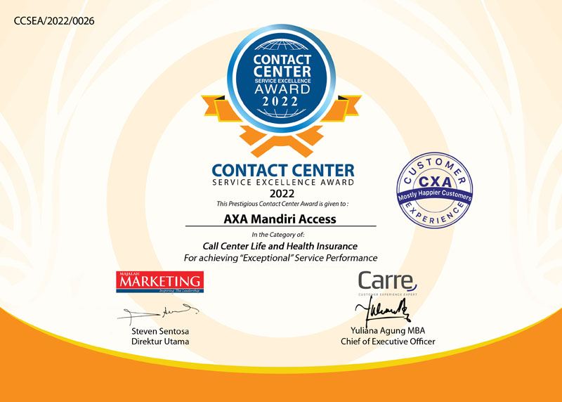 CCSEA 2022 - Call Center Life  and Health Insurance - Contact Center