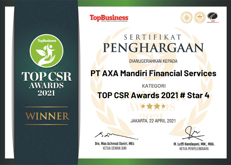 TOP CSR 2021 - TOP CSR Awards 2021 # Star 4 - TopBusiness
