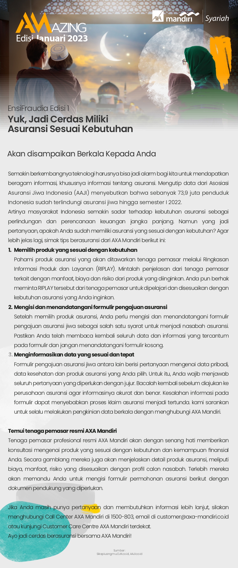 AMazing Syariah Januari 2023