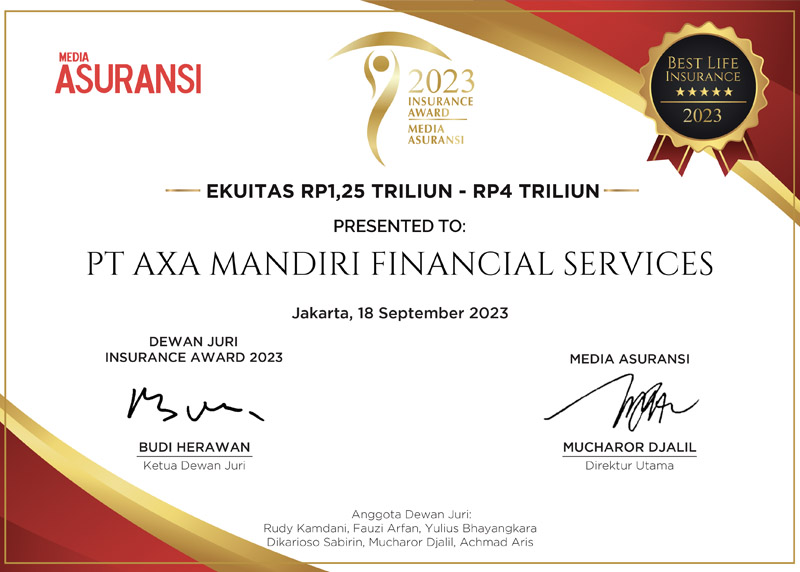 Insurance Awards - Ekuitas Rp1,25 Triliun-Rp4 Triliun - Media Asuransi