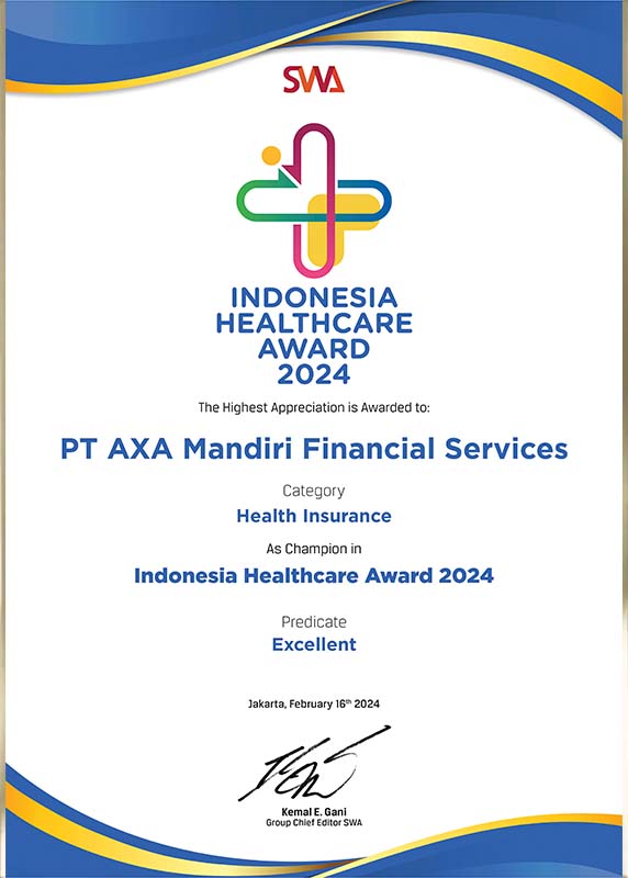 Indonesia Healthcare Award - Health Insurance - SWA