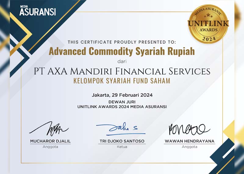 Unitlink Awards 2024 - Syariah Fund Saham