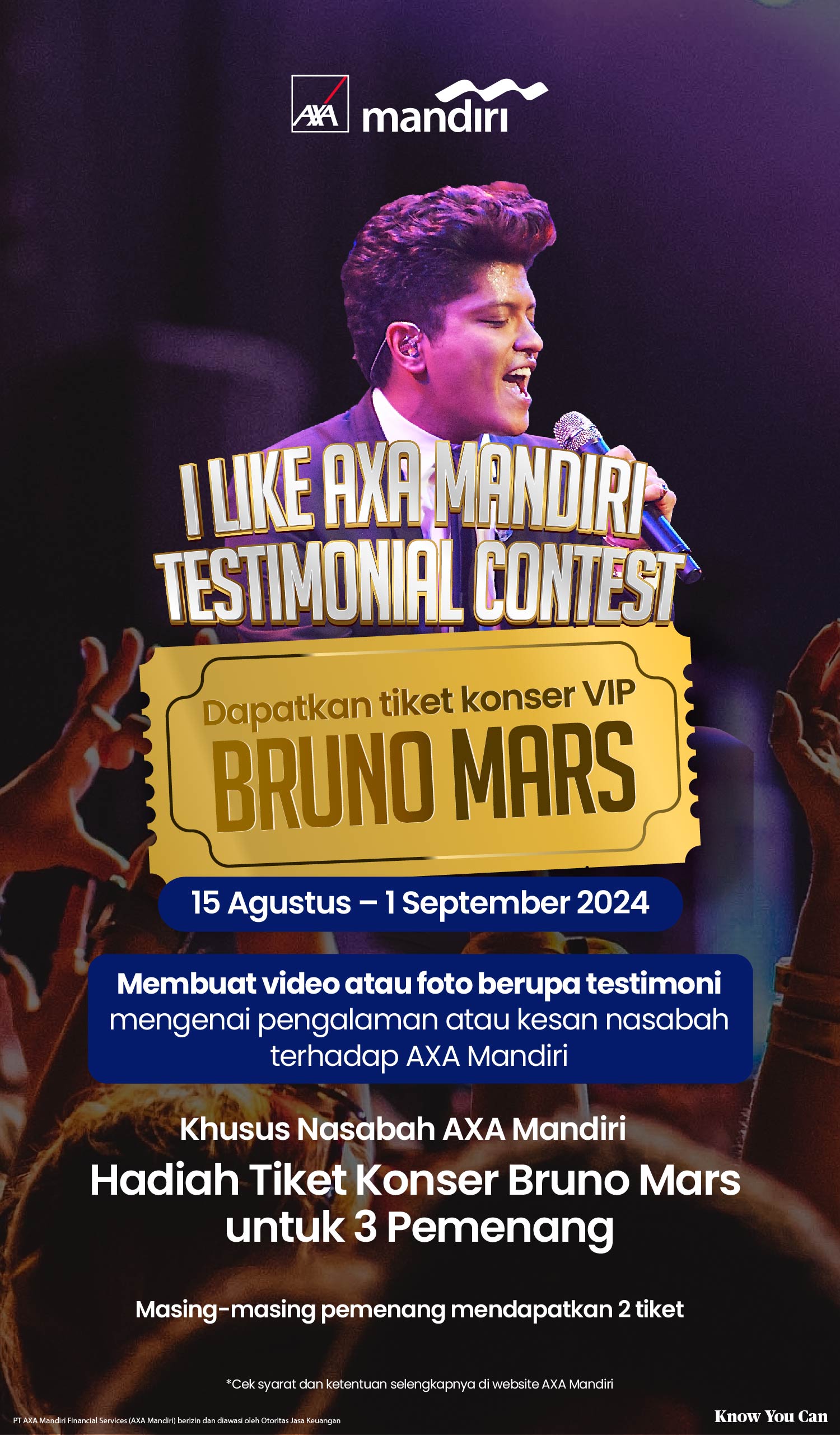Tiket Konser Bruno Mars Gratis