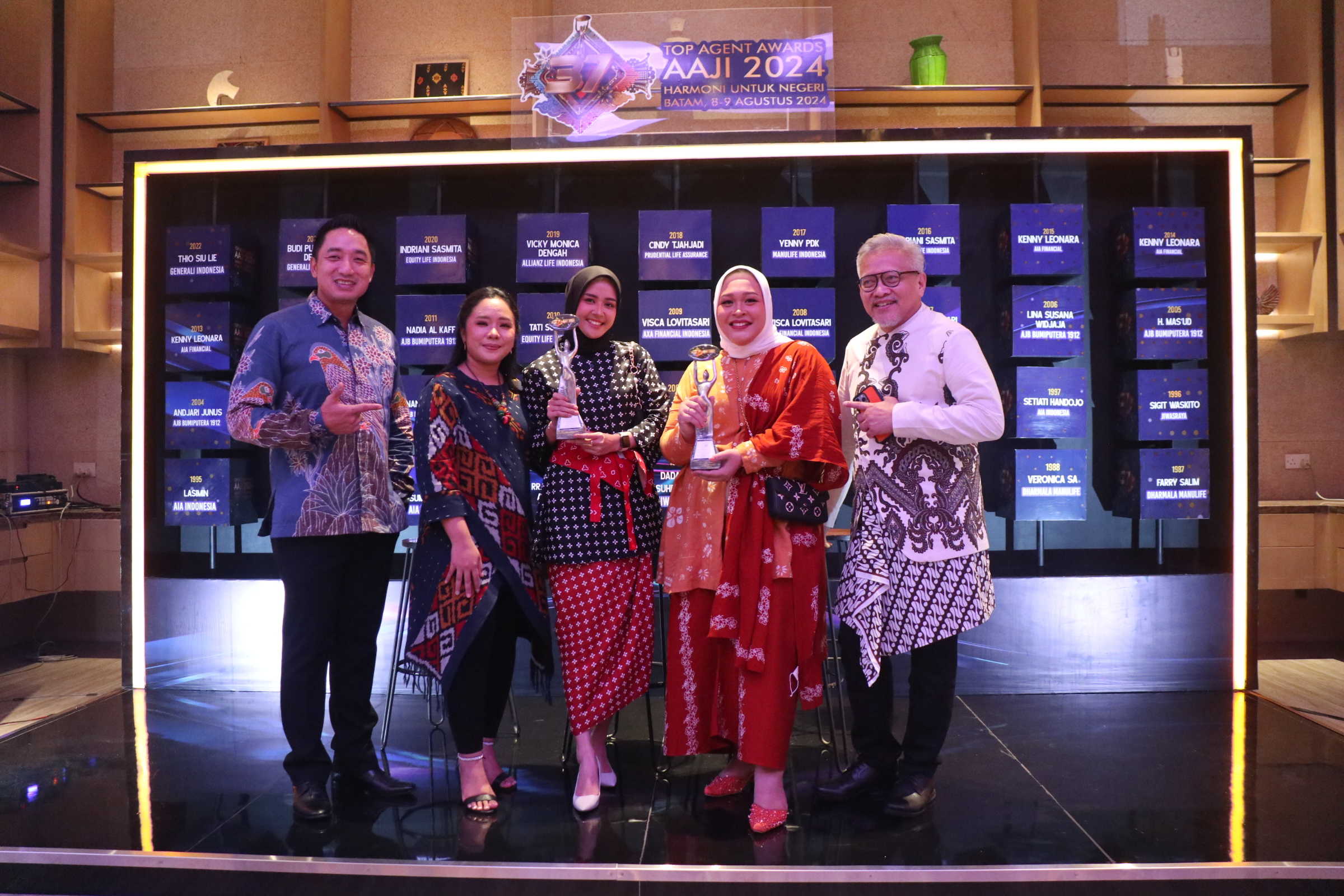 Top Agent Awards AAJI 2024 dengan Tema Harmoni Untuk Negeri